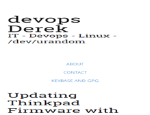 Tablet Screenshot of devopsderek.com